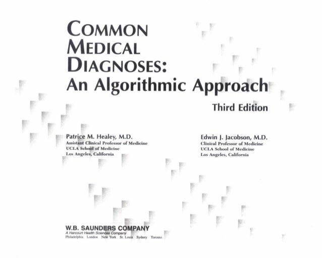 common medical diagnoses an algorithmic approach